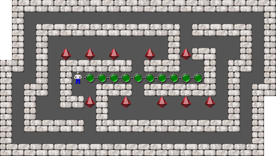 Sokoban 1,000,001 candlelights level 20